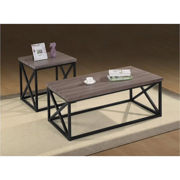 Jofran 1728 3pc coffee and end table